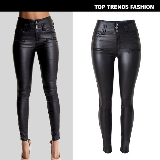 Plus Size High Waist Skinny