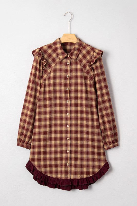 Mini Plaid Dress - Composure Boutique