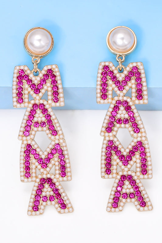 Pearl Rhinestone Earrings - Composure Boutique