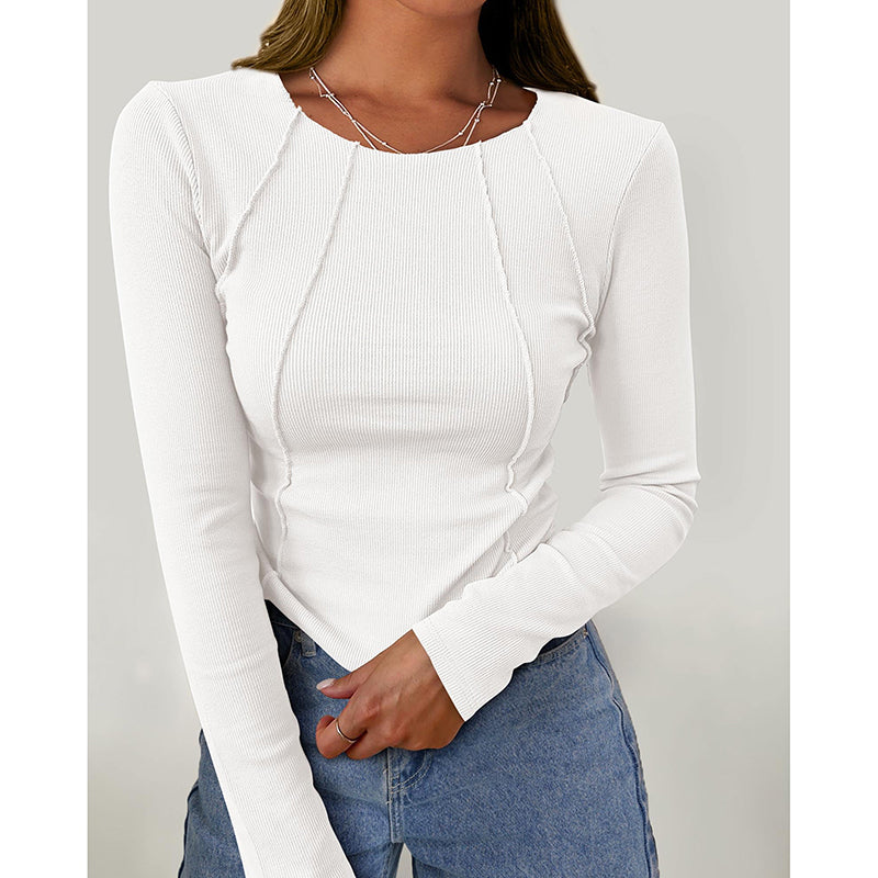 Plus Size Shirts Crewneck Top