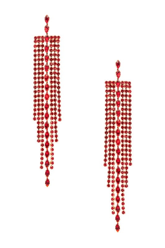 Rhinestone Earrings - Composure Boutique