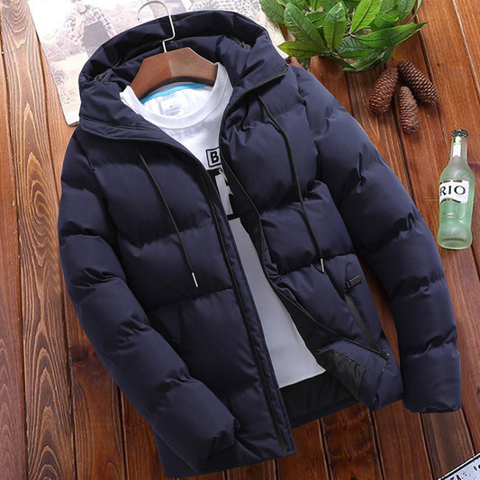 Plus Size Hooded Coat