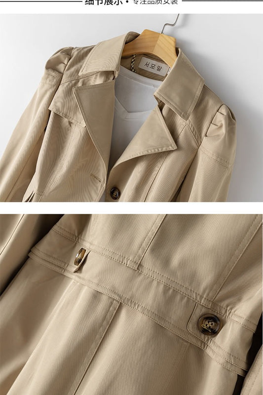 Plus Size Trench Coat