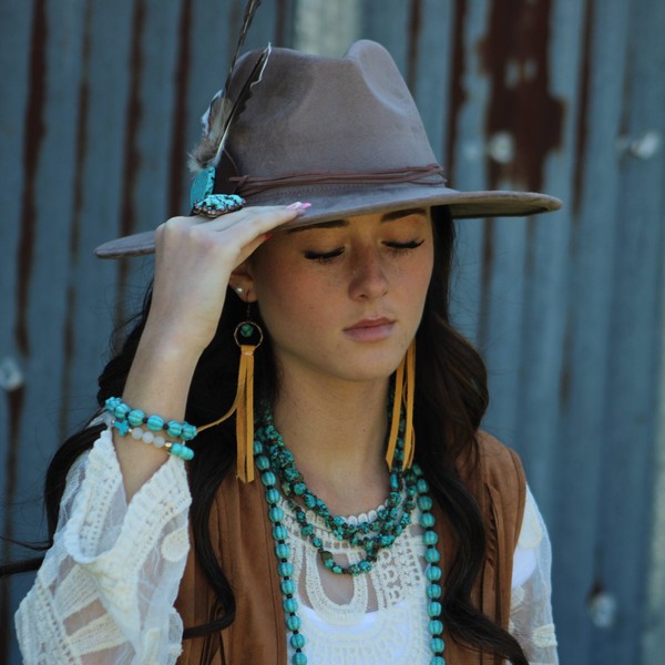 Turquoise Drop Earrings - Composure Boutique