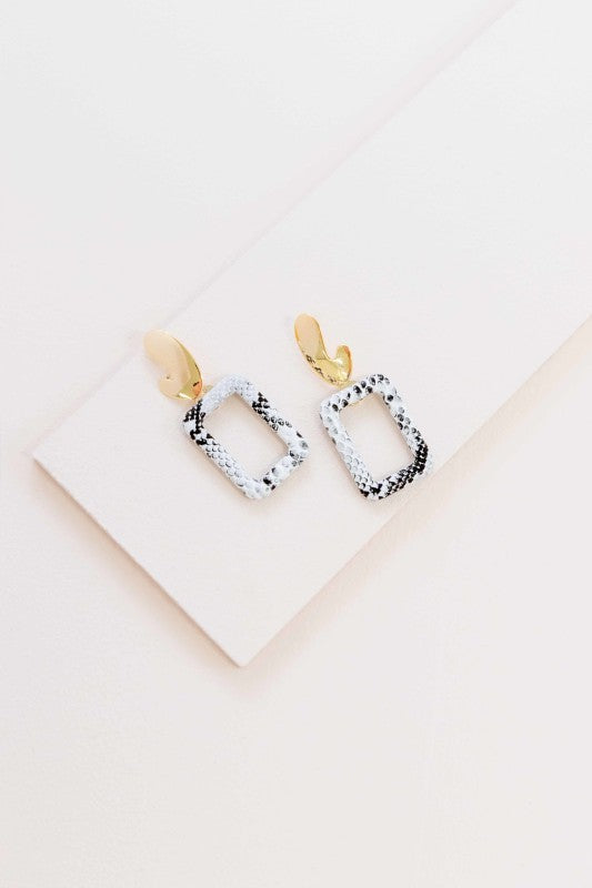 White Earrings (Style 2) - Composure Boutique