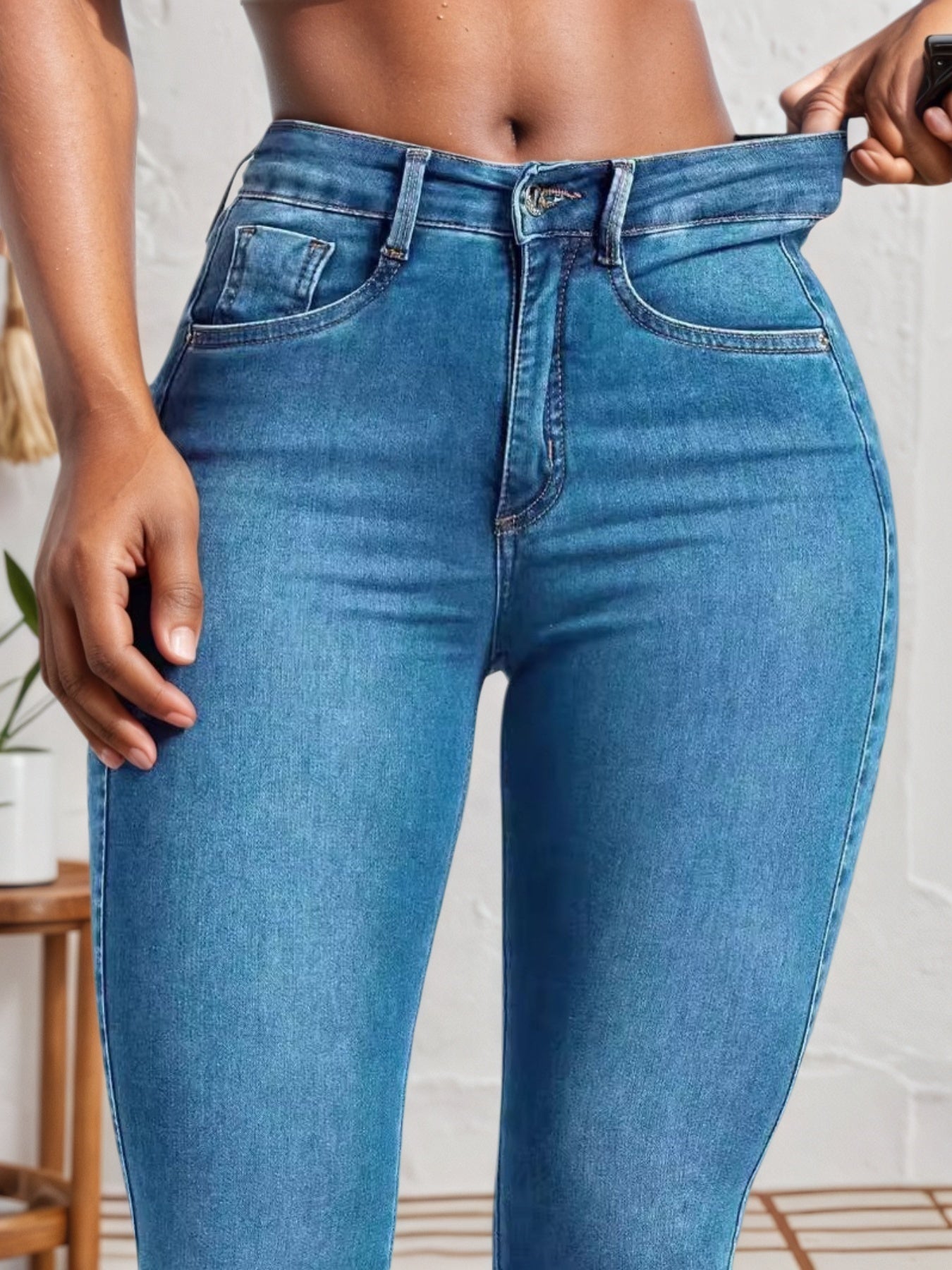 Plus Size Four Season Jeans