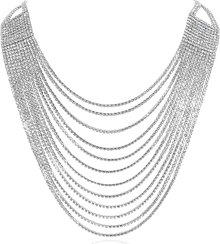 CZ Waterfall Necklace