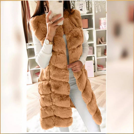 Plus Size Fur Coat
