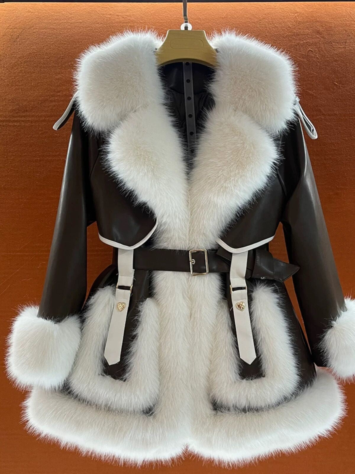 Plus Size Fur Coat