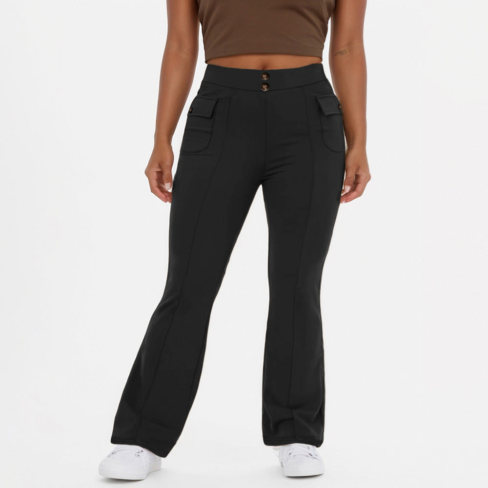 Plus Size High Waist Pants