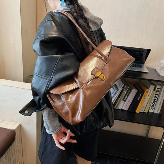 Vintage Leather Bag - Composure Boutique