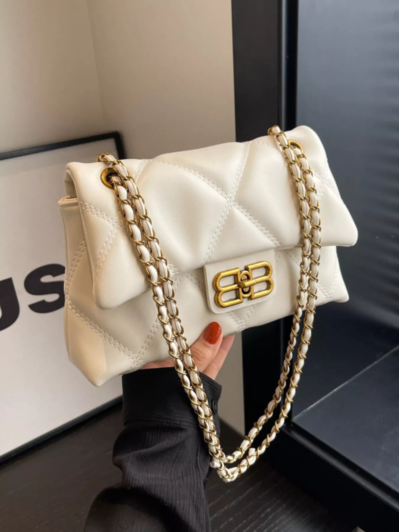 Quilted Flap Bag (Style 6) - Composure Boutique