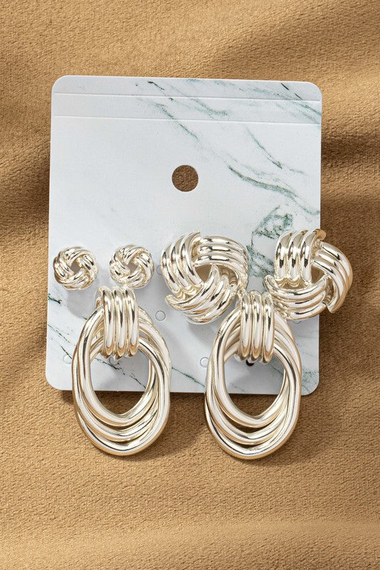 Hoop Earrings (Style 3) - Composure Boutique