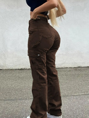 Plus Size High Waist Pants