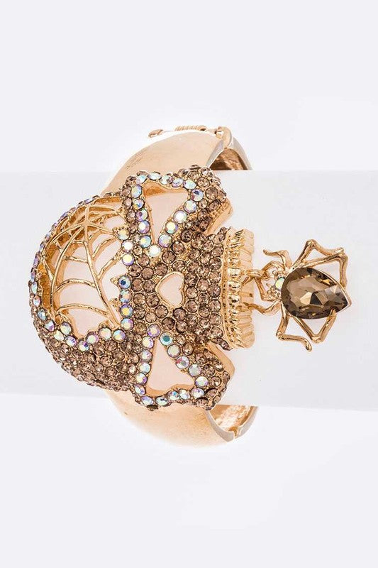 Crystal Skull Bracelet - Composure Boutique