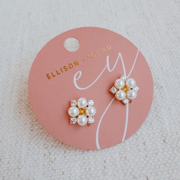 Pearl Earrings (Style 2) - Composure Boutique