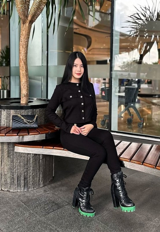 Red Boots (Style 6) - Composure Boutique