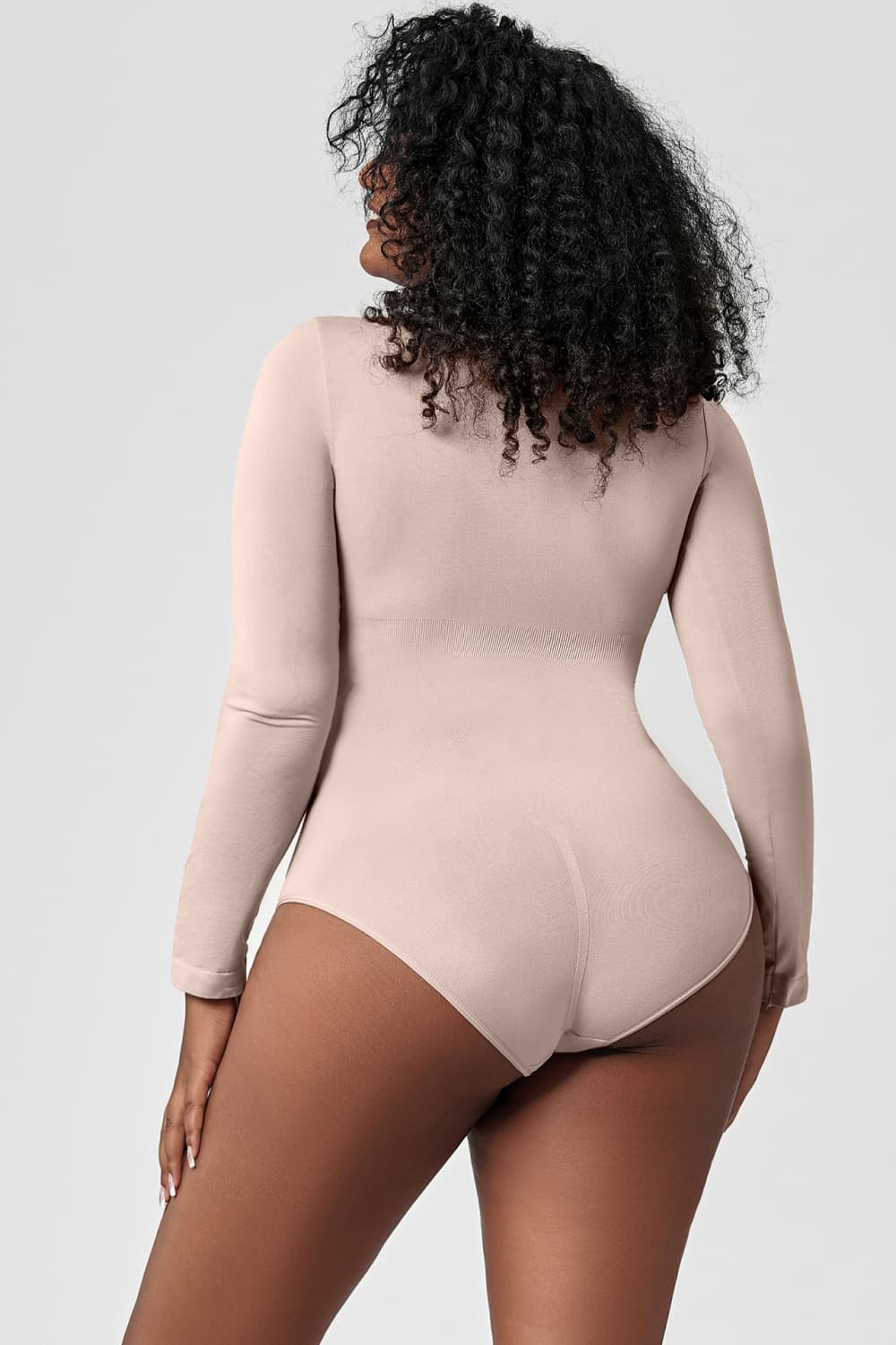 Long Sleeve Shaping Bodysuit (Plus available) - Composure Boutique