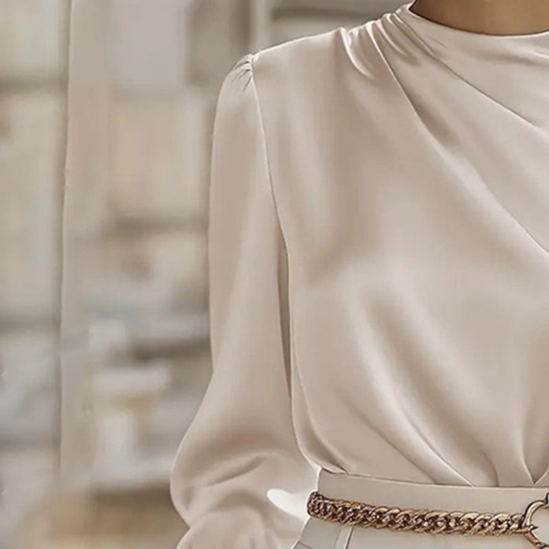 Plus Size Pleated Dress