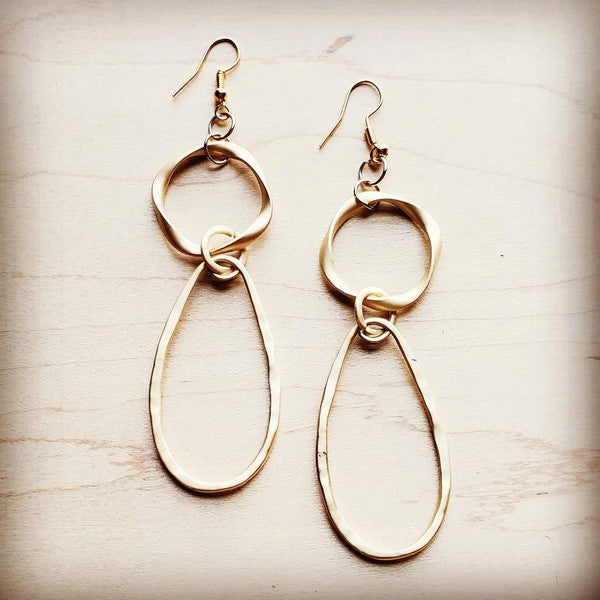 Hoop Gold Earrings (Style 2) - Composure Boutique