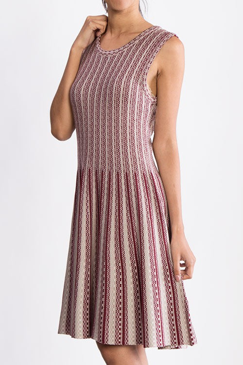 Knit Flare Dress - Composure Boutique