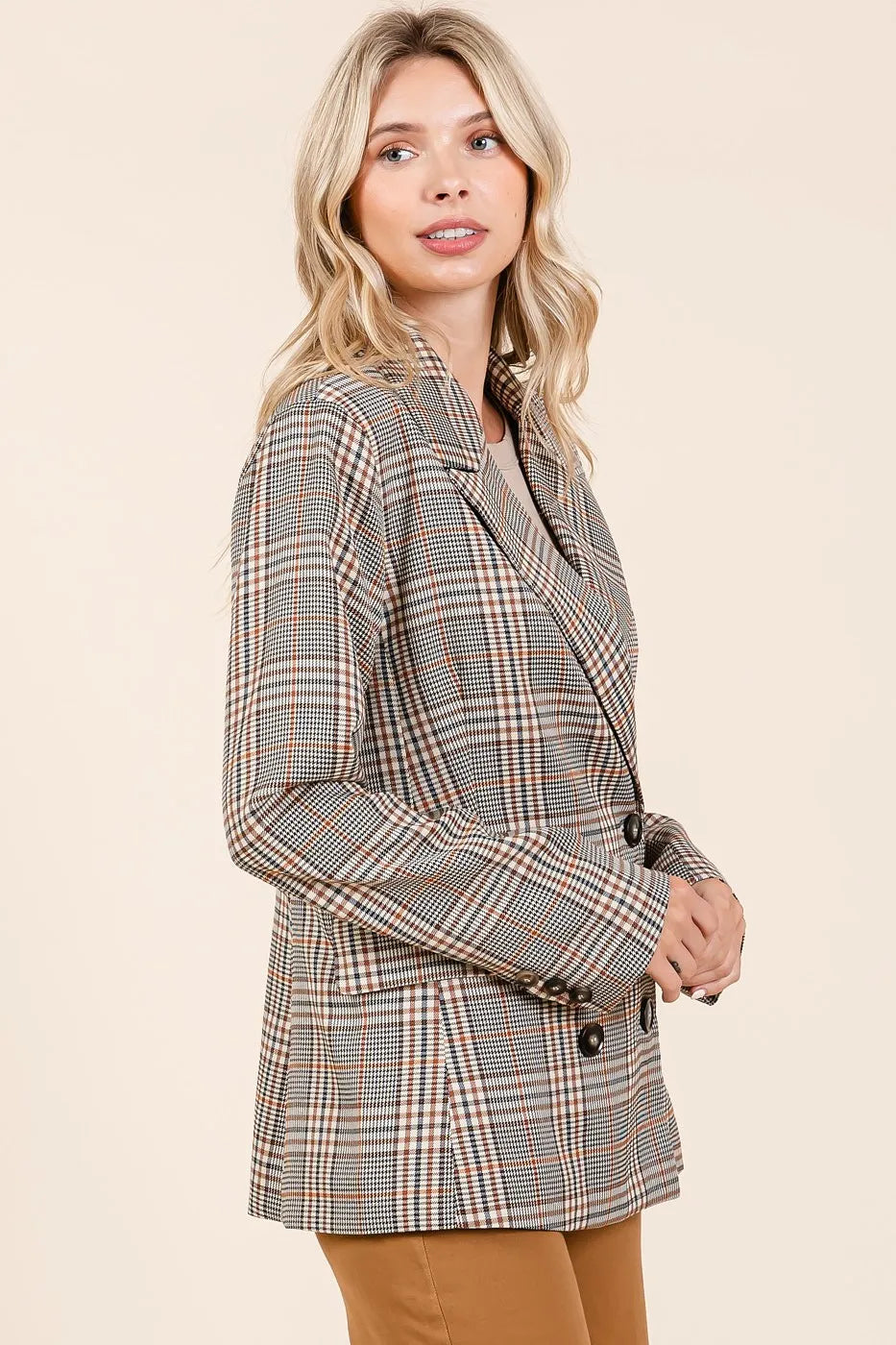 Plaid Blazer (Style 3) - Composure Boutique