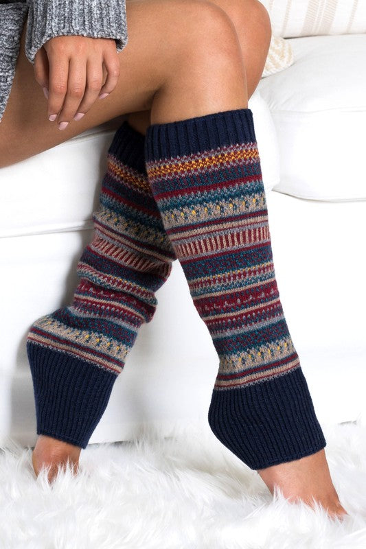 Fairisle Legwarmer Shorts (Style 7) - Composure Boutique