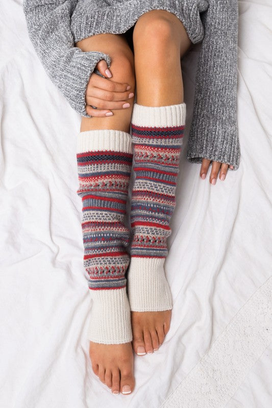 Fairisle Legwarmer Shorts - Composure Boutique