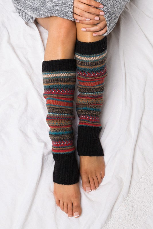 Fairisle Legwarmer Shorts (Style 4) - Composure Boutique
