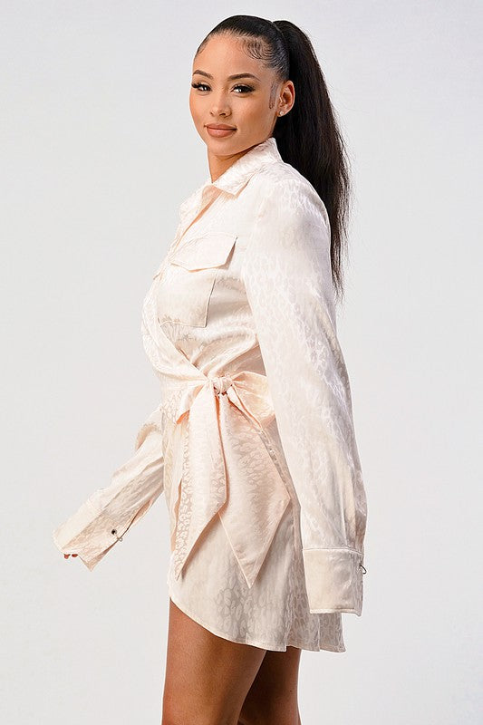 Leopard Wrap Dress (Style 11) - Composure Boutique