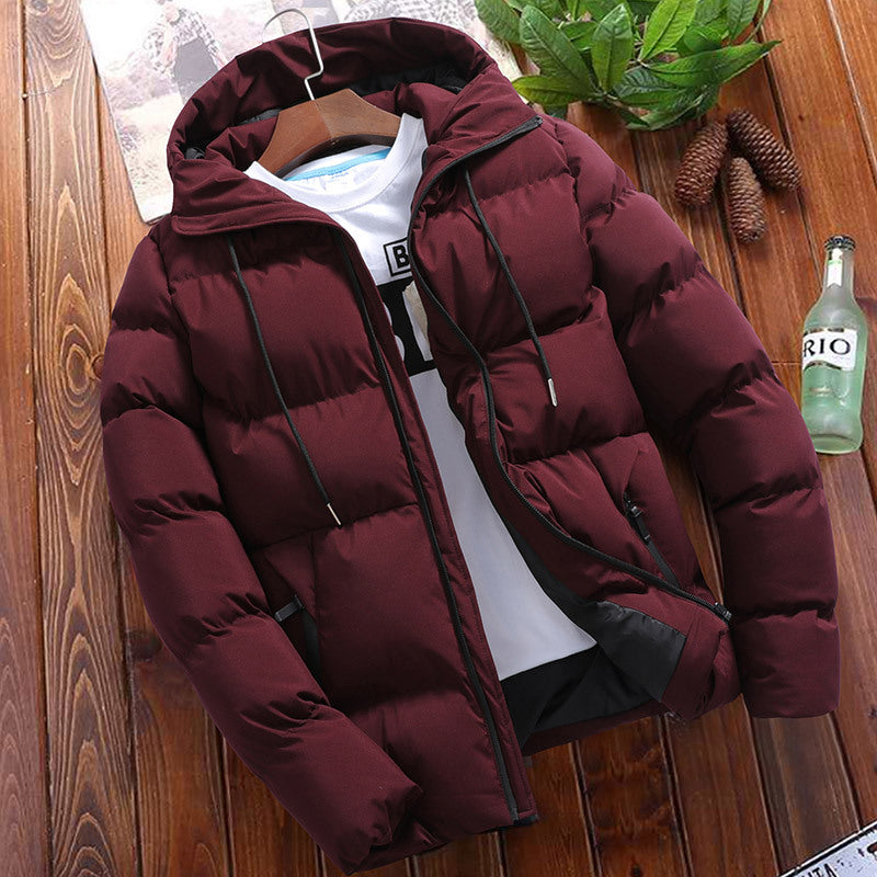 Plus Size Hooded Coat