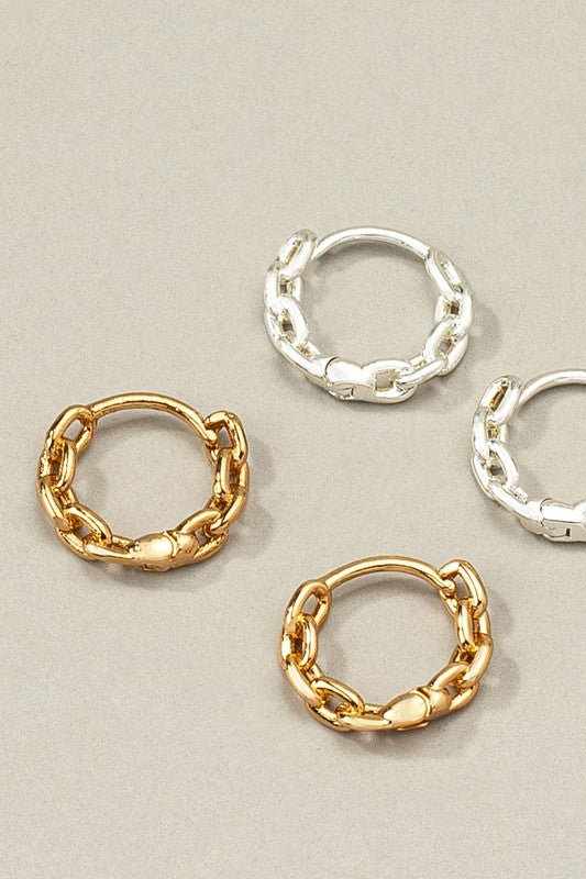Hoop Earrings (Style 3) - Composure Boutique