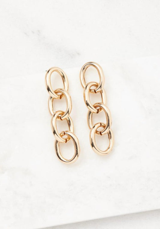 Chain Drop Earrings - Composure Boutique