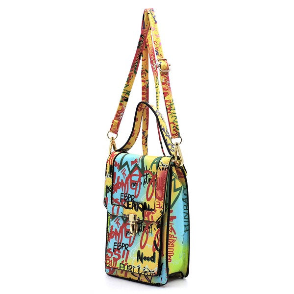 Multi Graffiti Bag (Style 7) - Composure Boutique