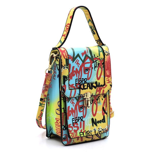 Multi Graffiti Bag (Style 4) - Composure Boutique