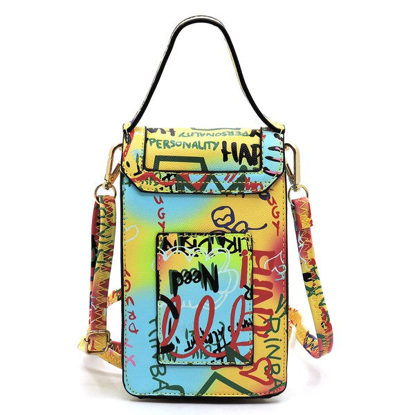 Multi Graffiti Bag (Style 6) - Composure Boutique