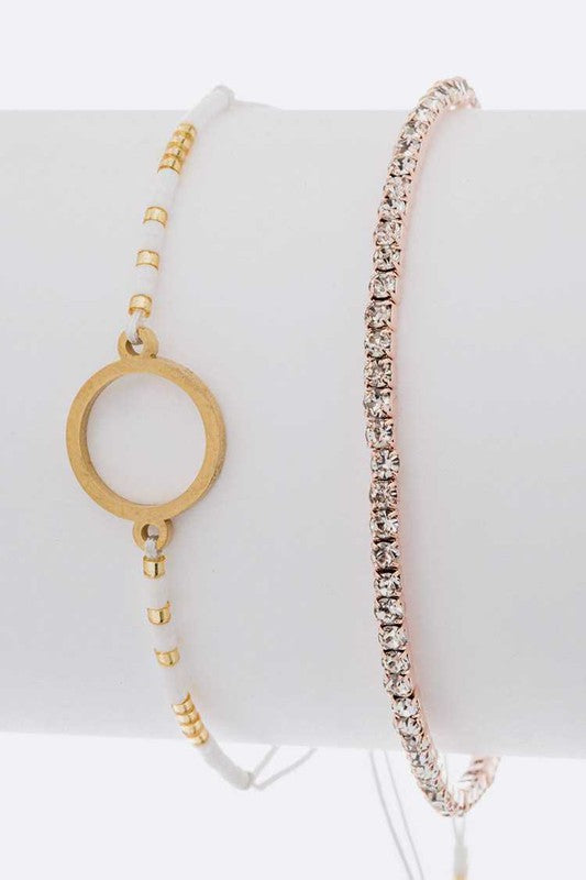 Rhinestone Bracelet - Composure Boutique