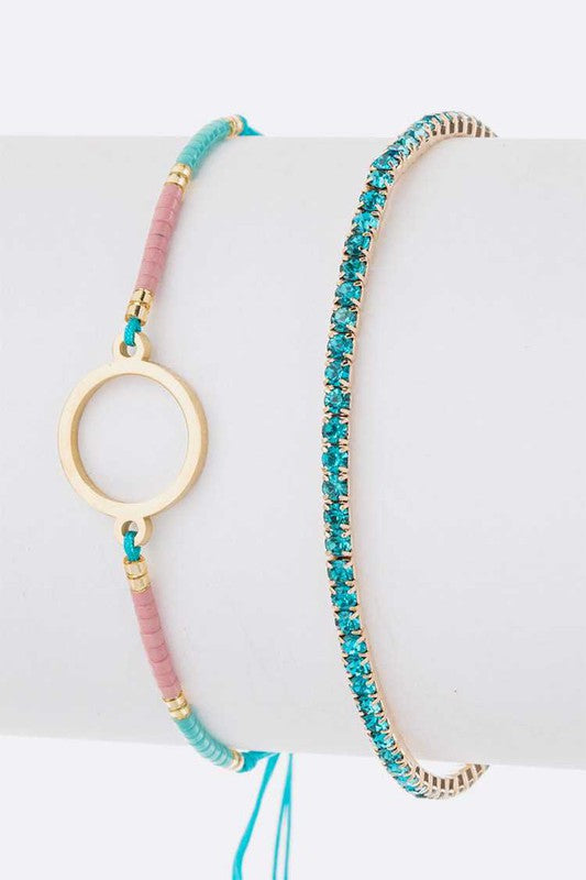 Rhinestone Bracelet - Composure Boutique