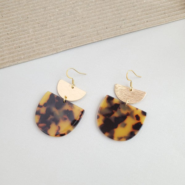Harper Tortoise Earrings (Style 4) - Composure Boutique