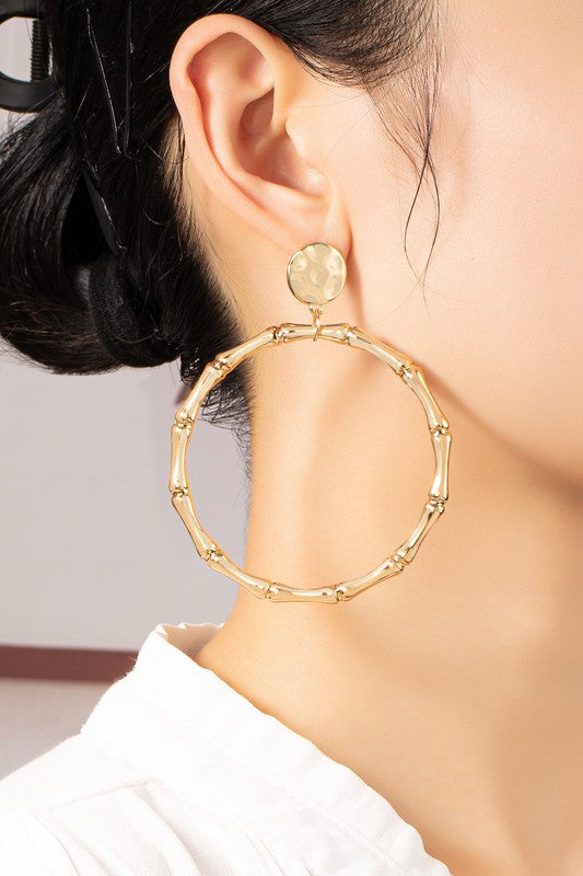 Statement Hoop Earrings - Composure Boutique
