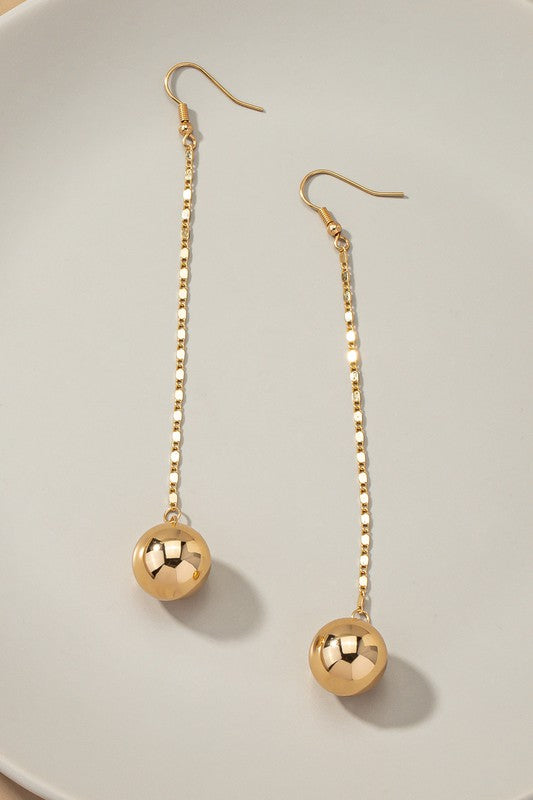 Chain Dangling Earrings - Composure Boutique
