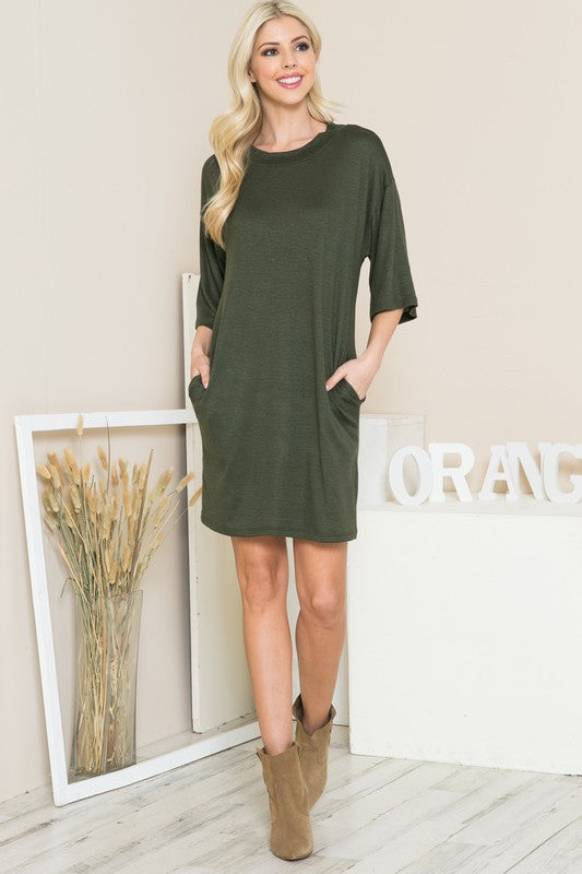 Light Sweater Dress - Composure Boutique