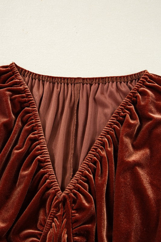 Velvet Mini Dress (Style 4) - Composure Boutique