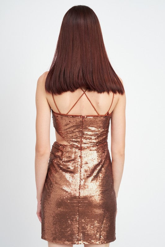Sequin Mini Dress (Style 9) - Composure Boutique