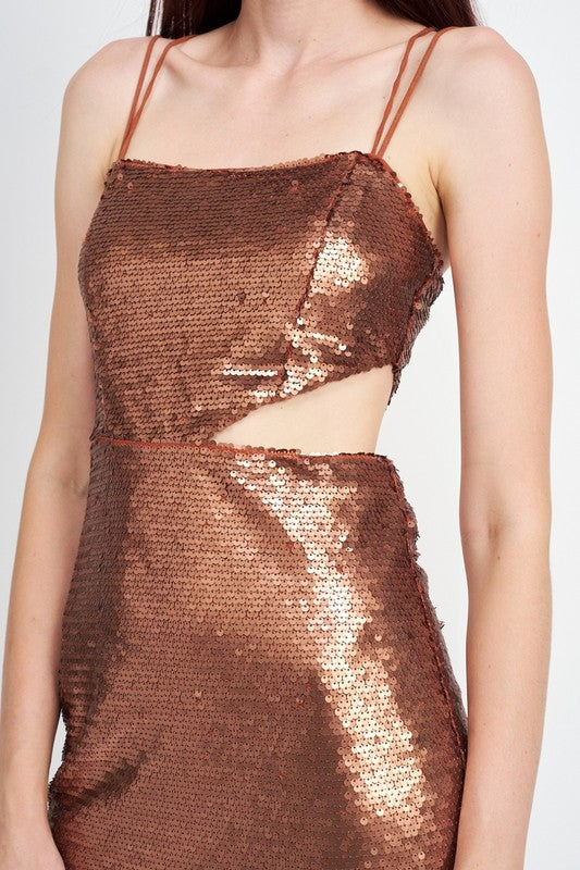 Sequin Mini Dress (Style 2) - Composure Boutique
