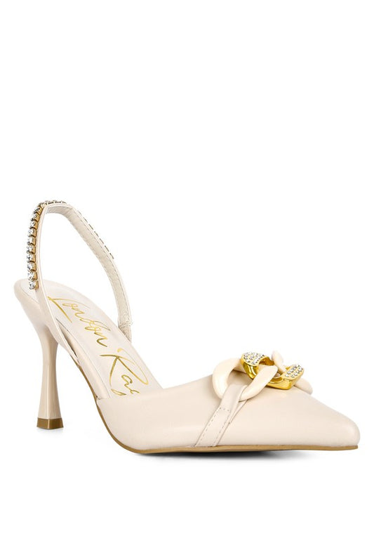 Pull Diamante Sandals - Composure Boutique