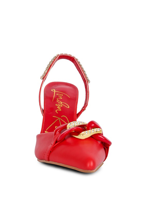 Pull Diamante Sandals (Style 22) - Composure Boutique