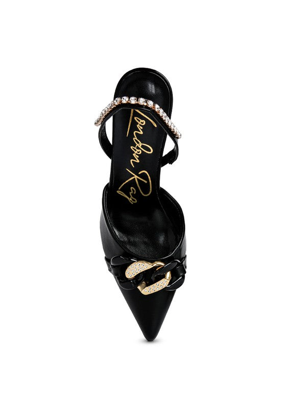 Pull Diamante Sandals (Style 15) - Composure Boutique