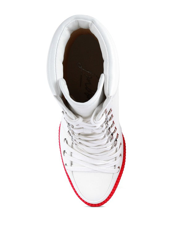 Red Boots (Style 13) - Composure Boutique