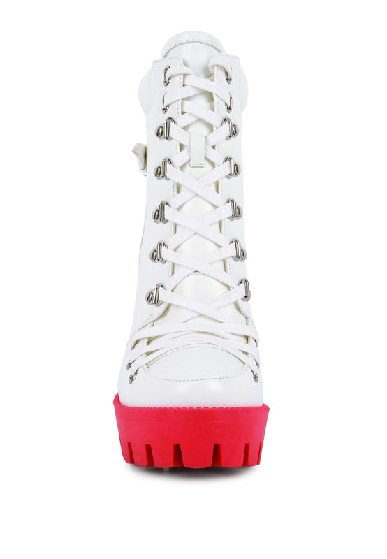 Red Boots (Style 12) - Composure Boutique